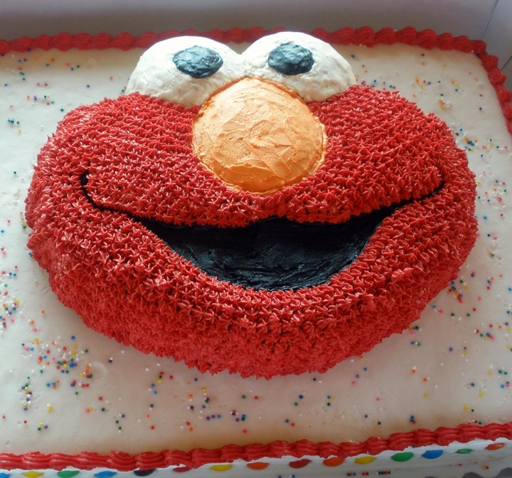 Tarta de Cumpleaños Elmo